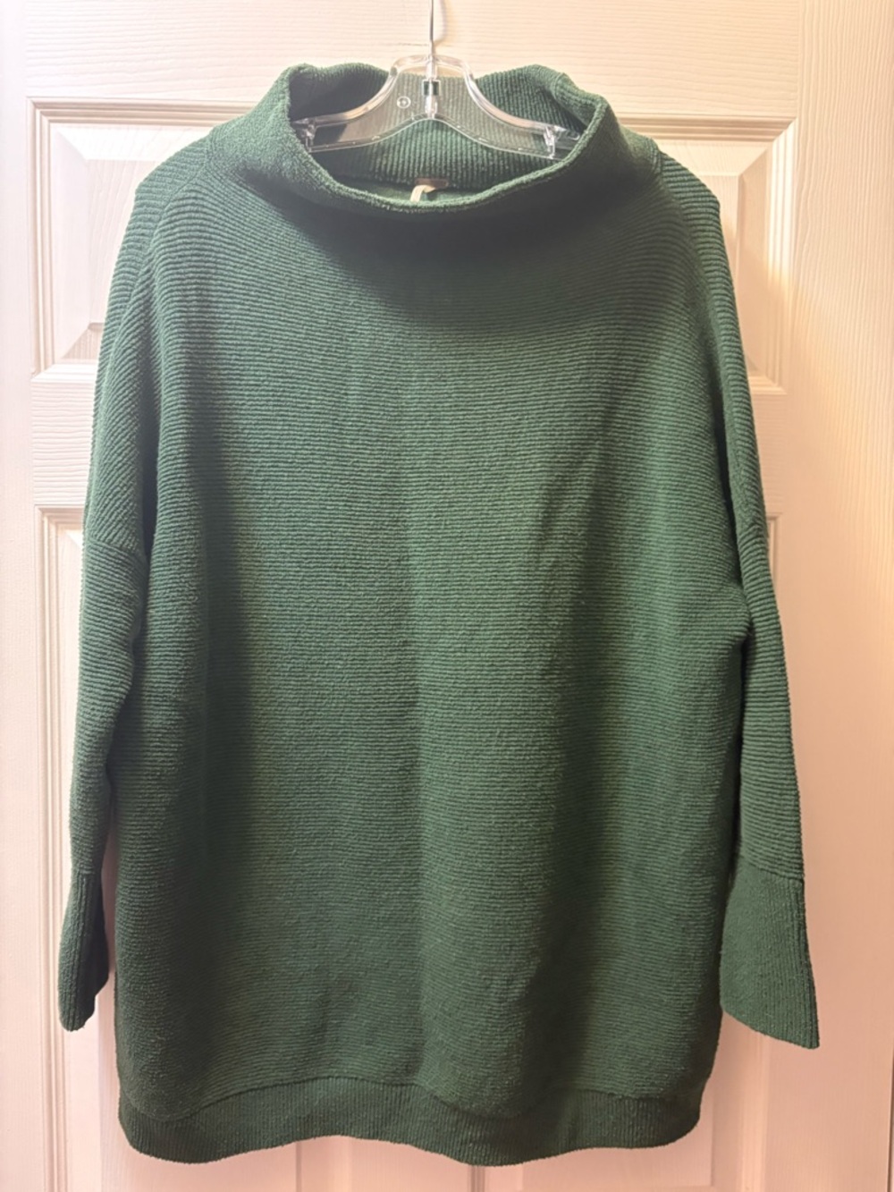 Free People Ottoman Slouchy Tunic Sweater - Aged Pine